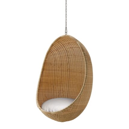 Husina Hanging Egg Chair with Cushion & Chain – Outdoor Comfort Seating